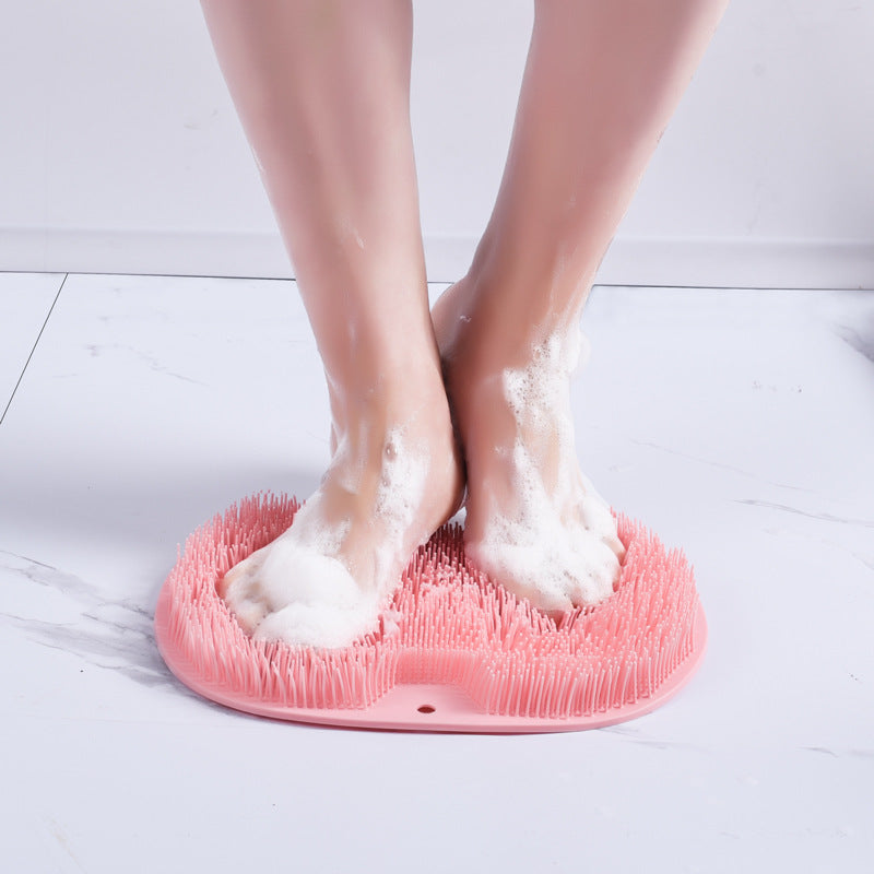 Massage Bath Brush Bathroom Non-slip Bath Mat Back Massage Brush