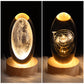 LED Night Light Galaxy Crystal Ball Table Lamp 3D Planet Moon Lamp Bedroom Home Decor