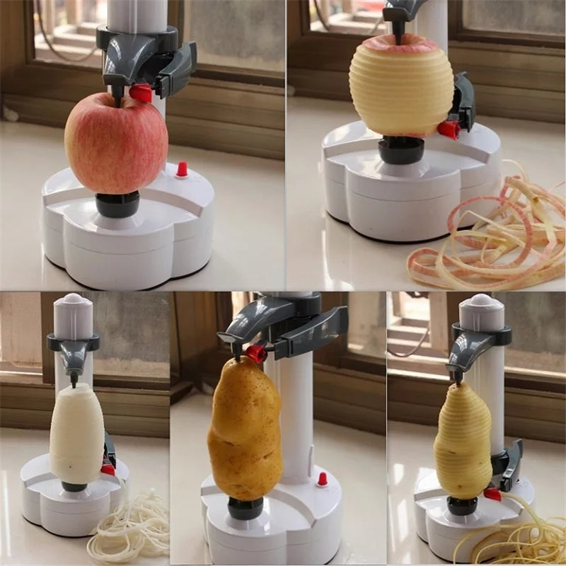 Multifunction Electric Peeler for Fruit Vegetables kitchen Cutter Machine
