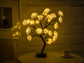 Rose Flower Lamp USB Battery Operated LED Table Lamp Bedroom Decoration Lights Home Decor