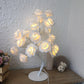 Rose Flower Lamp USB Battery Operated LED Table Lamp Bedroom Decoration Lights Home Decor