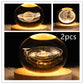 LED Night Light Galaxy Crystal Ball Table Lamp 3D Planet Moon Lamp Bedroom Home Decor
