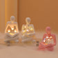 Silence Is The Golden Thinker Small Night Lamp Bouquet Handmade Ornaments Home Decor