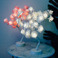 Rose Flower Lamp USB Battery Operated LED Table Lamp Bedroom Decoration Lights Home Decor