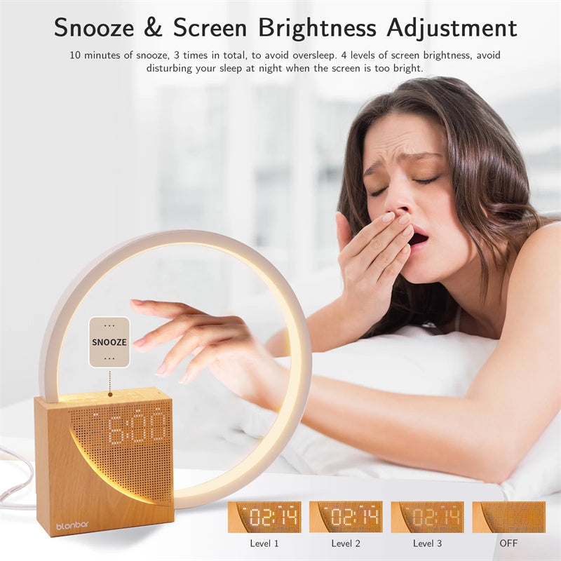 Bedside Lamp Touch Table Lamp With Natural Sounds Home Decor