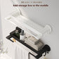 Bathroom Storage Rack Plastic Punch-free Bath Towel Rack