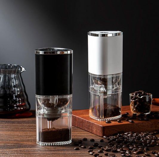 Electric Coffee Grinder Coffee Bean Grinder Cafe Automatic Portable USB Rechargeable Food Crusher