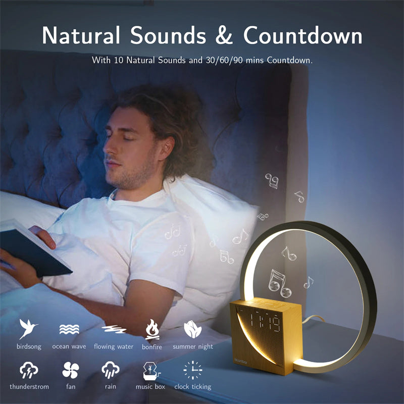 Bedside Lamp Touch Table Lamp With Natural Sounds Home Decor