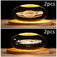 LED Night Light Galaxy Crystal Ball Table Lamp 3D Planet Moon Lamp Bedroom Home Decor