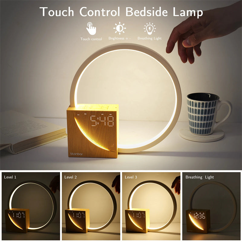 Bedside Lamp Touch Table Lamp With Natural Sounds Home Decor