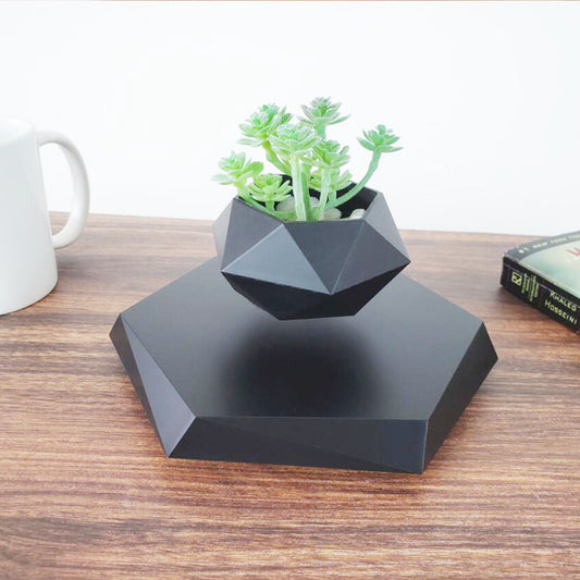 Floating Magnetic Levitating Flower Pot Bonsai Air Plant Pot Planter Potted For Home Decor